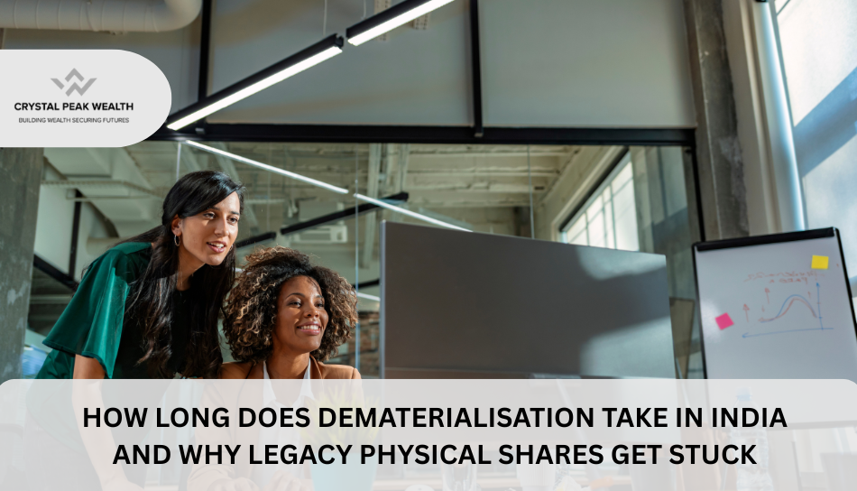 how long does dematerialisation take in india?