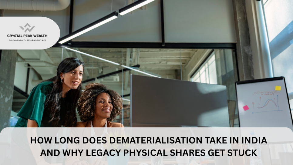 how long does dematerialisation take in india?