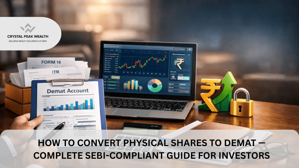 how to convert physical shares to demat
