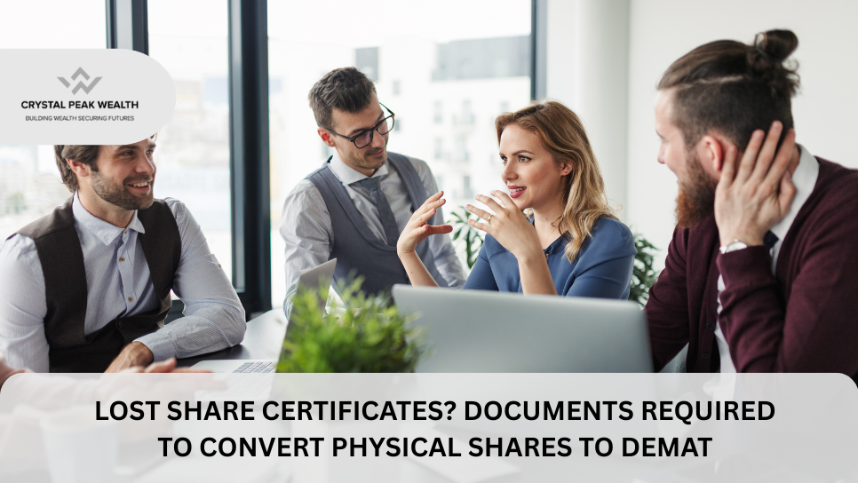 Documents required to convert physical shares to demat