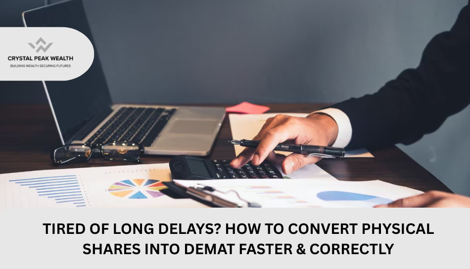 how to convert physical shares into demat