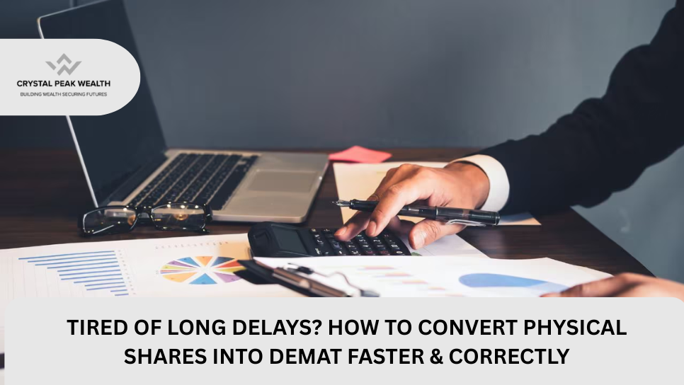 how to convert physical shares into demat