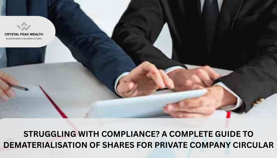 dematerialisation of shares for private company circular