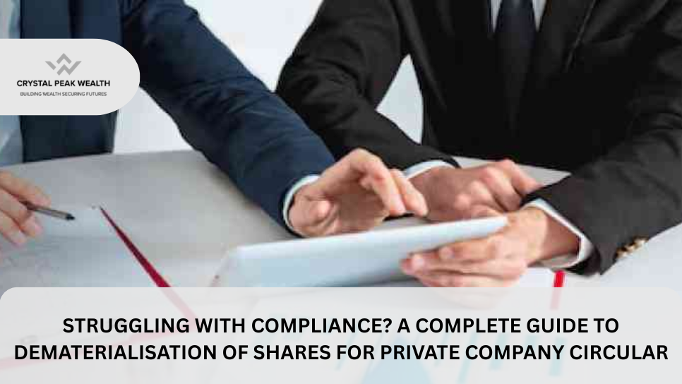 dematerialisation of shares for private company circular