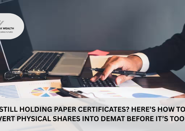 how to convert physical shares into demat
