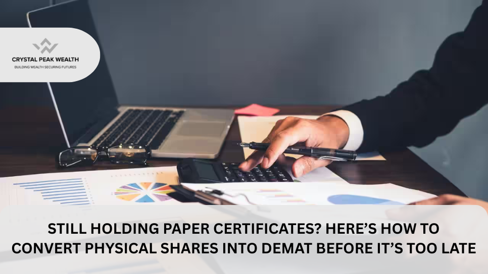 how to convert physical shares into demat