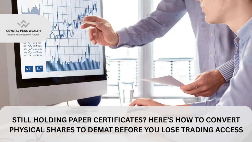 how to convert physical shares to demat