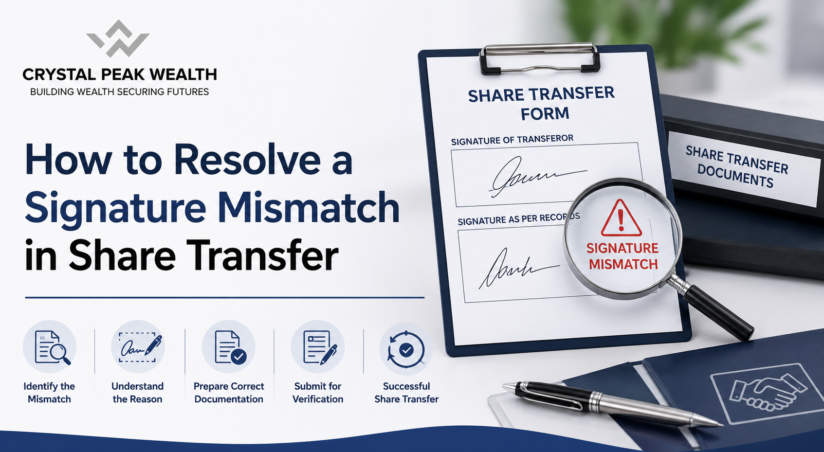 signature mismatch share transfer