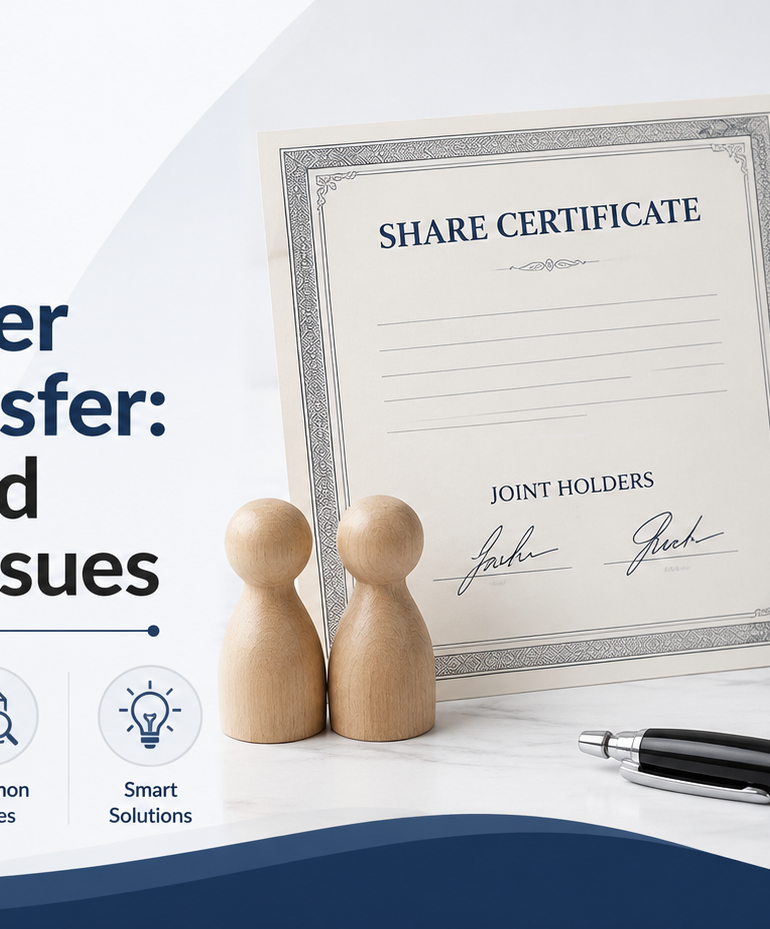 joint holder share transfer