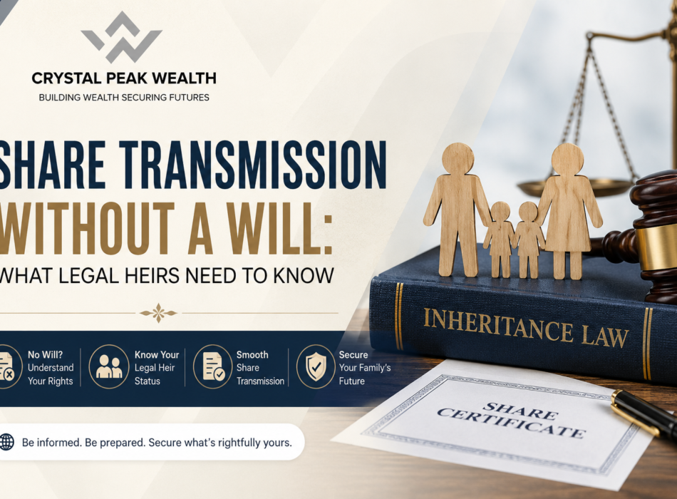 share transmission without will