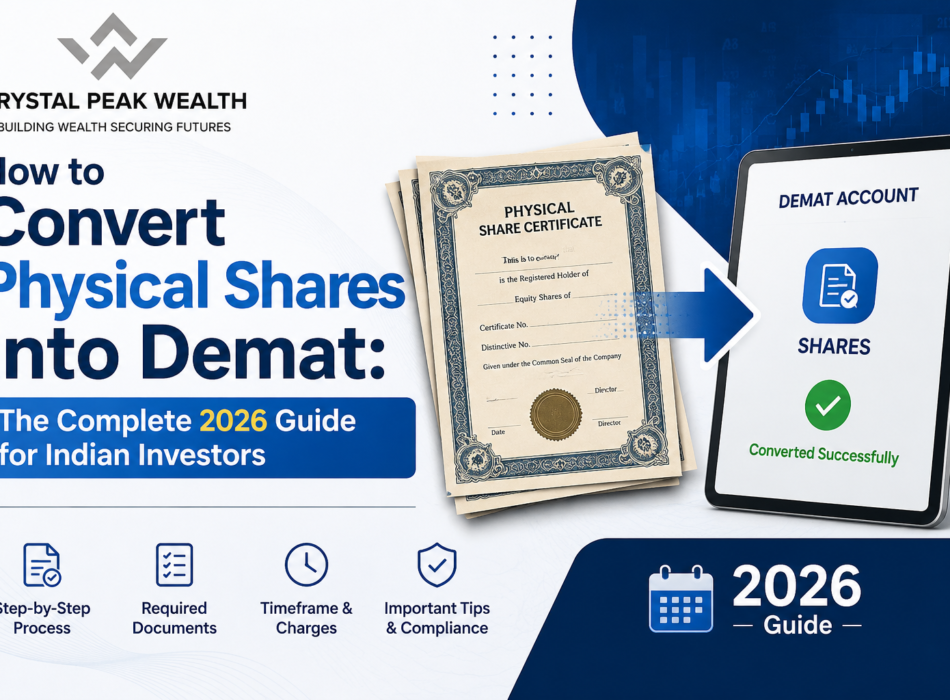 how to convert physical shares into demat