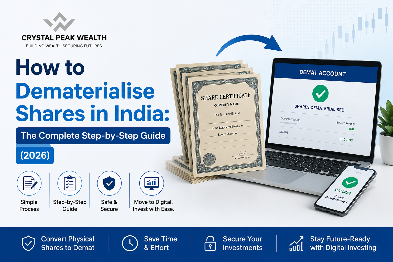 how to dematerialise shares