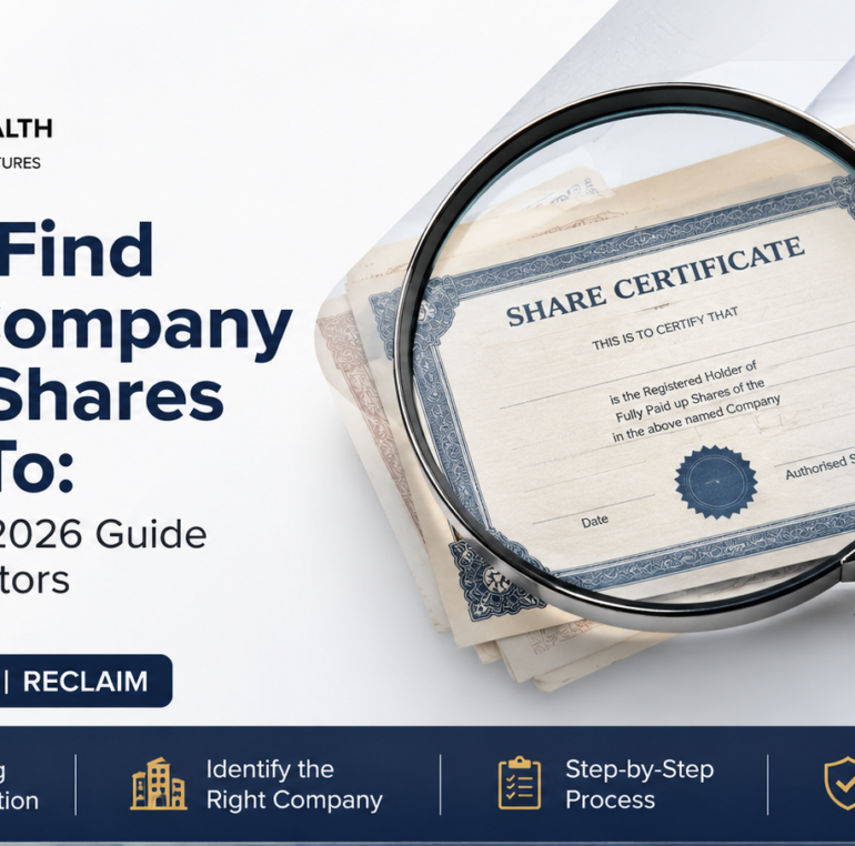 how to find which company my old shares belong to