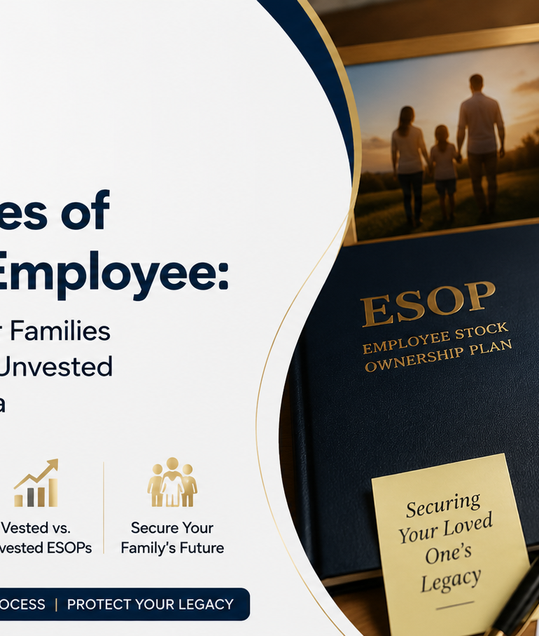 ESOP shares of deceased employee