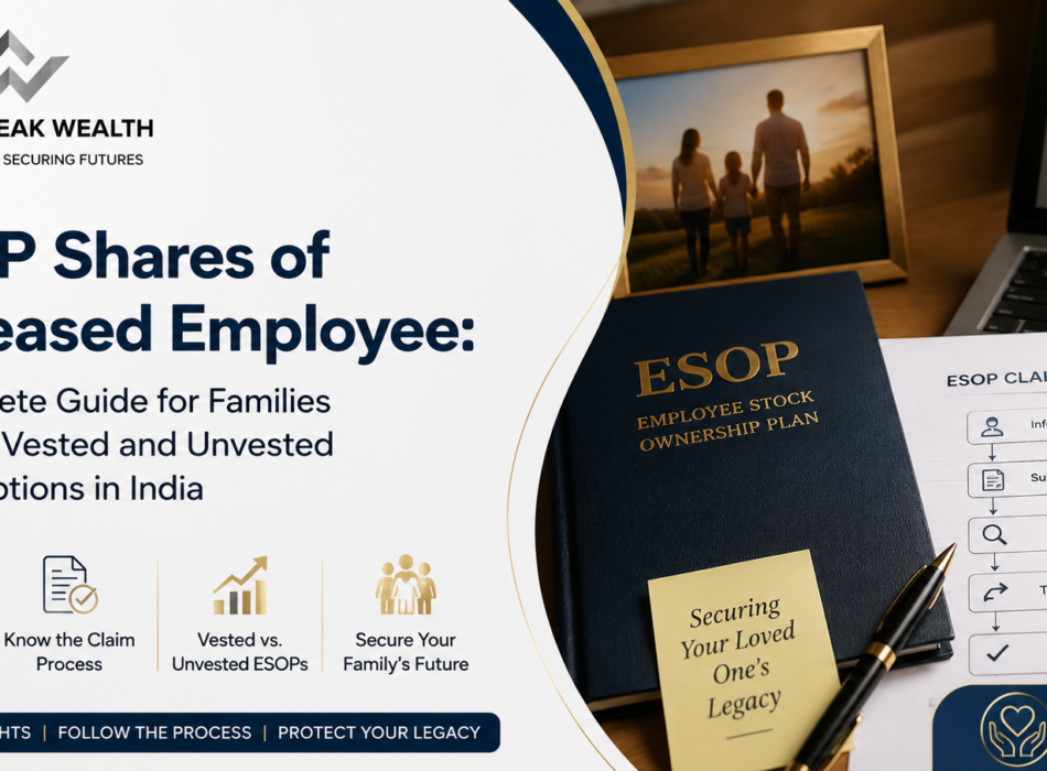 ESOP shares of deceased employee