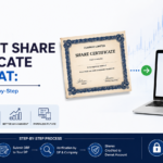 how to convert share certificate to demat