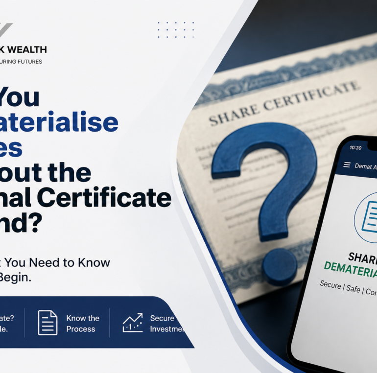 dematerialise shares without original certificate