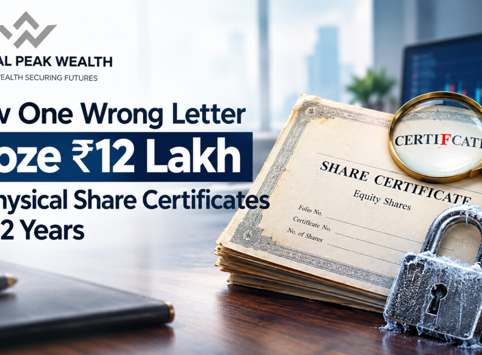 physical share certificates