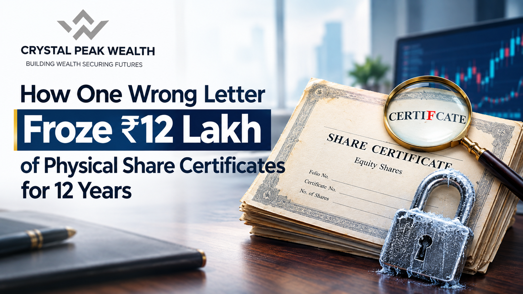 physical share certificates