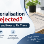why dematerialisation request rejected