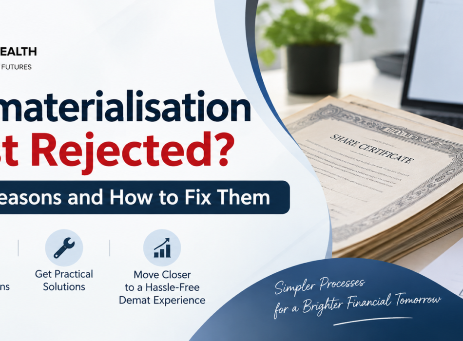 why dematerialisation request rejected