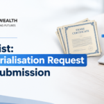 dematerialisation request form checklist
