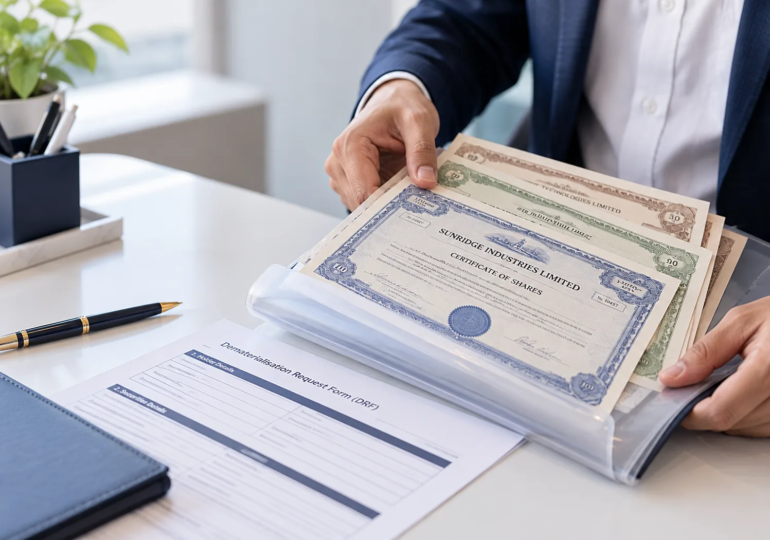 Submit Your Share Certificates