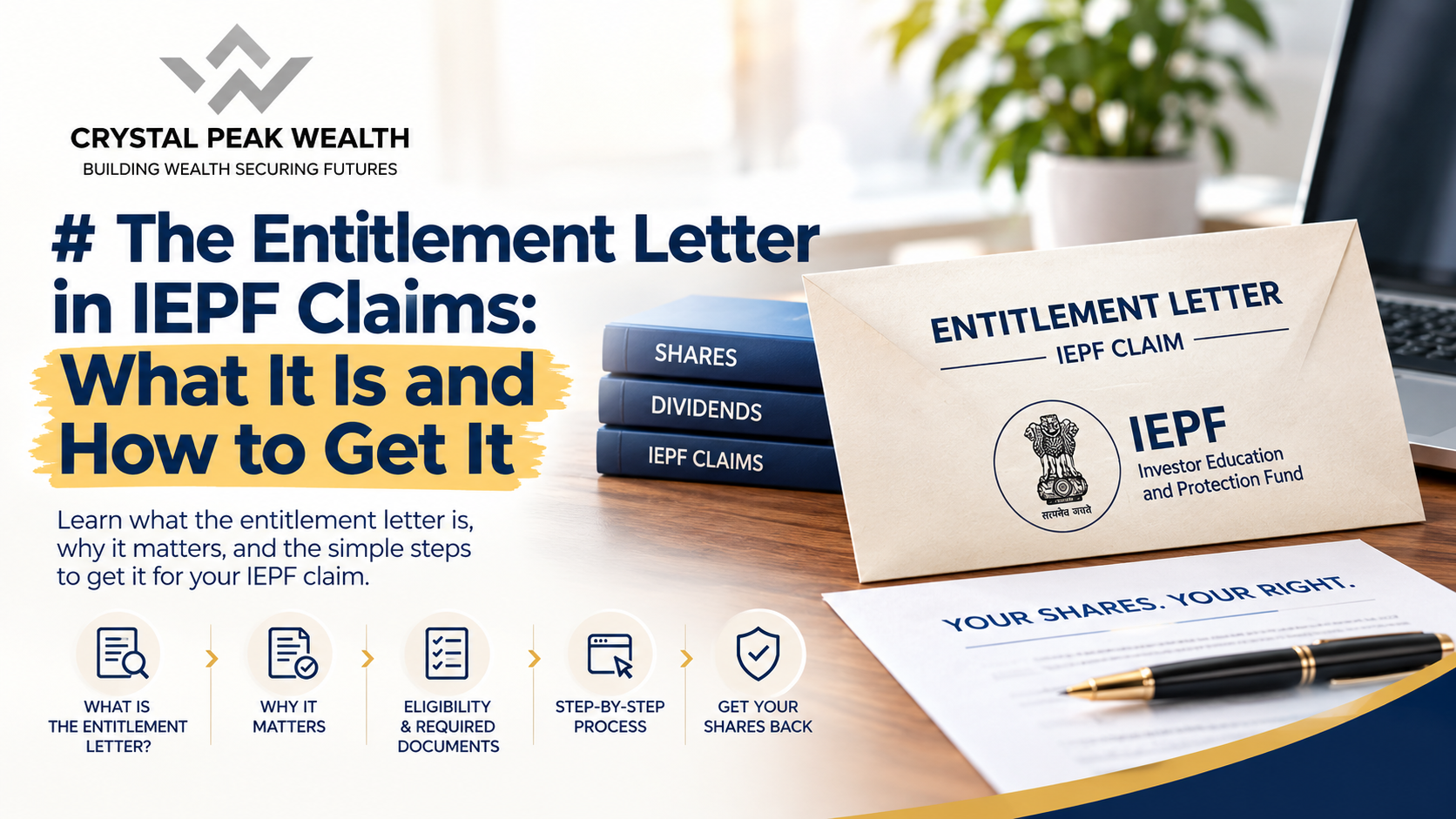 iepf entitlement letter