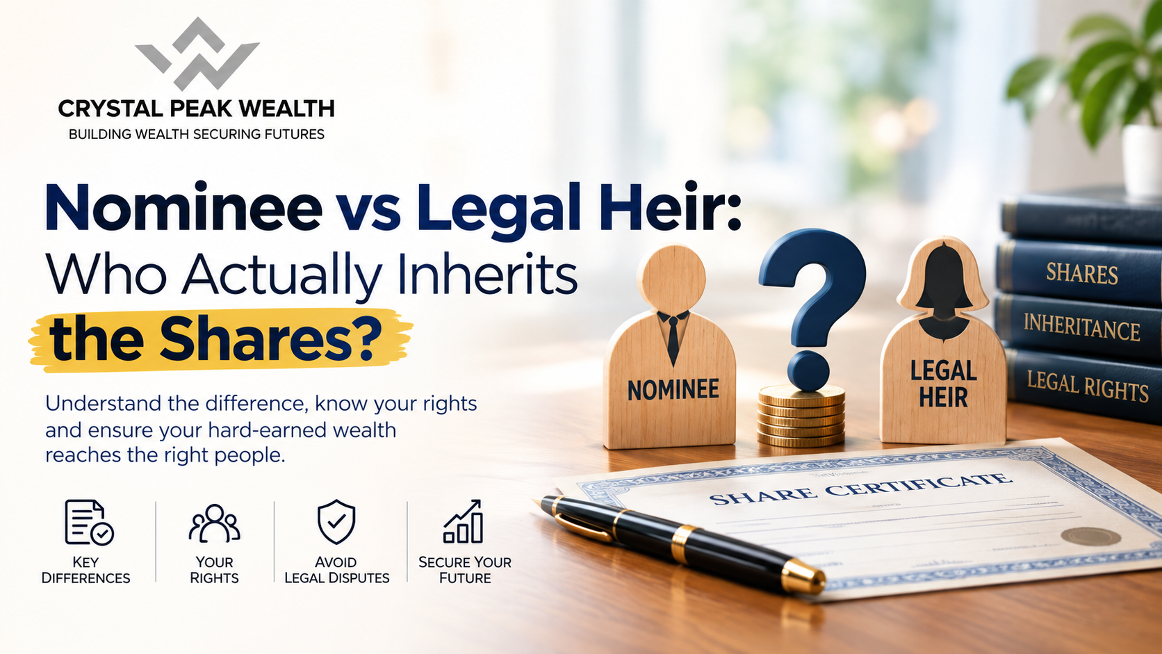 nominee vs legal heir for shares