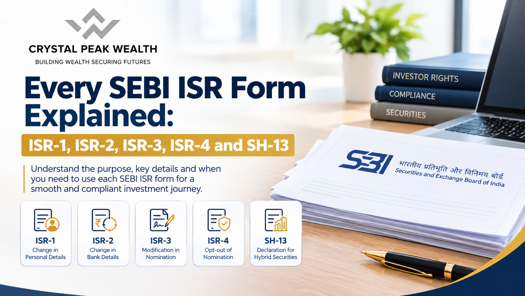 sebi isr forms
