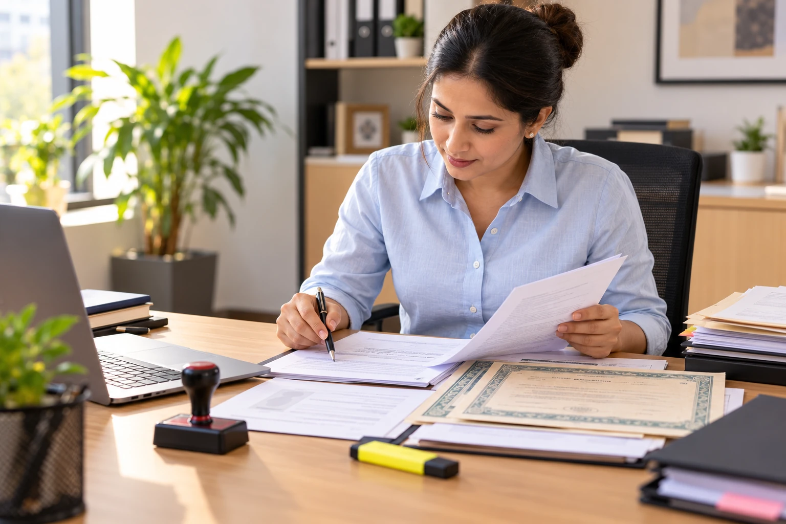 Document Preparation and Verification