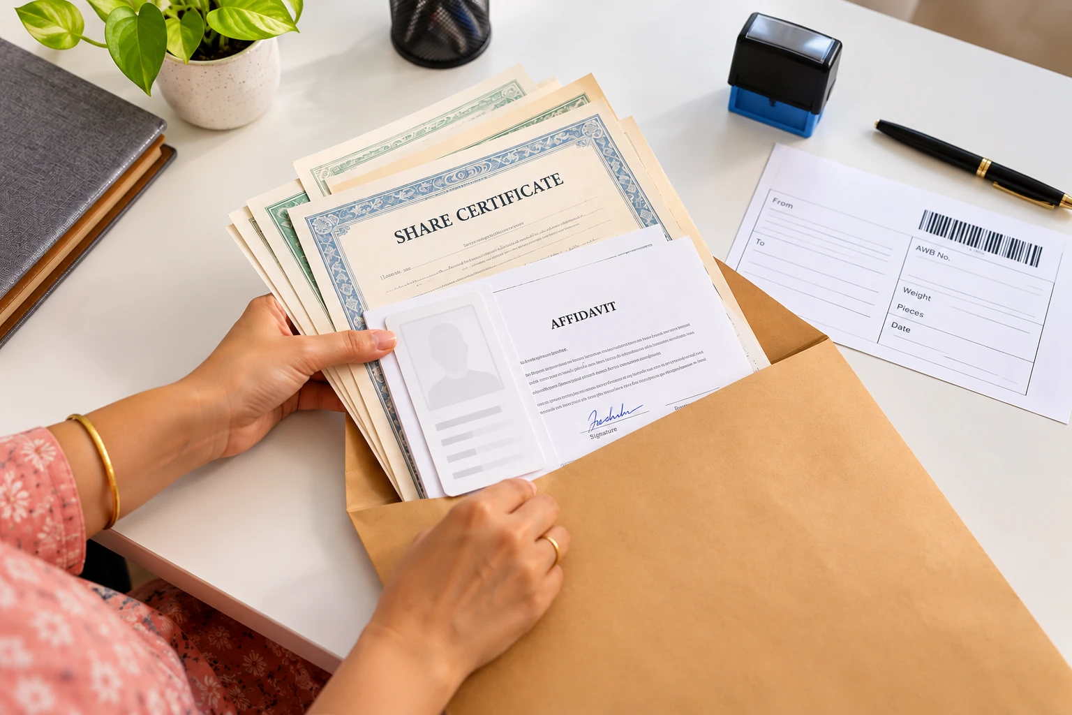 Dispatch the Required Documents